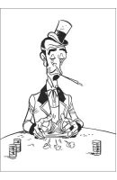 Lucky Luke kleurplaat 47